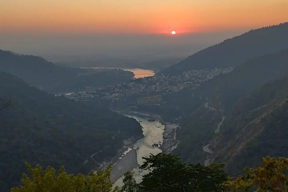 Kiarki Village Sunset Point - Trekking in Rishikesh